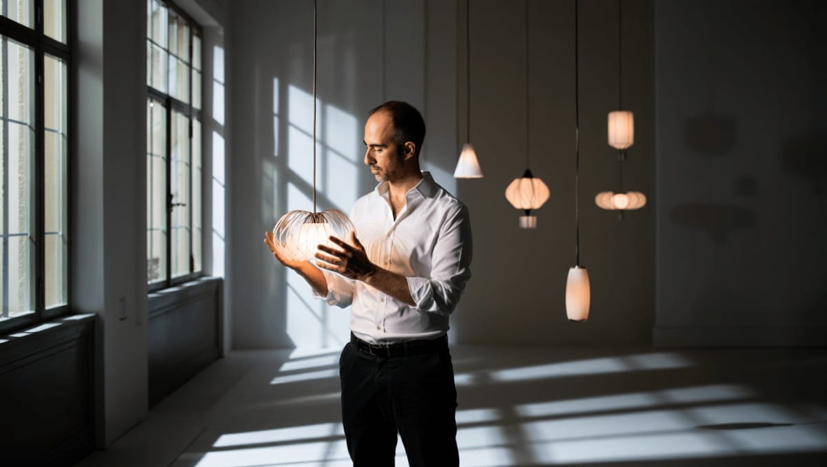 Luminaires design italien : l’élégance sculpturale de Giopato & Coombes