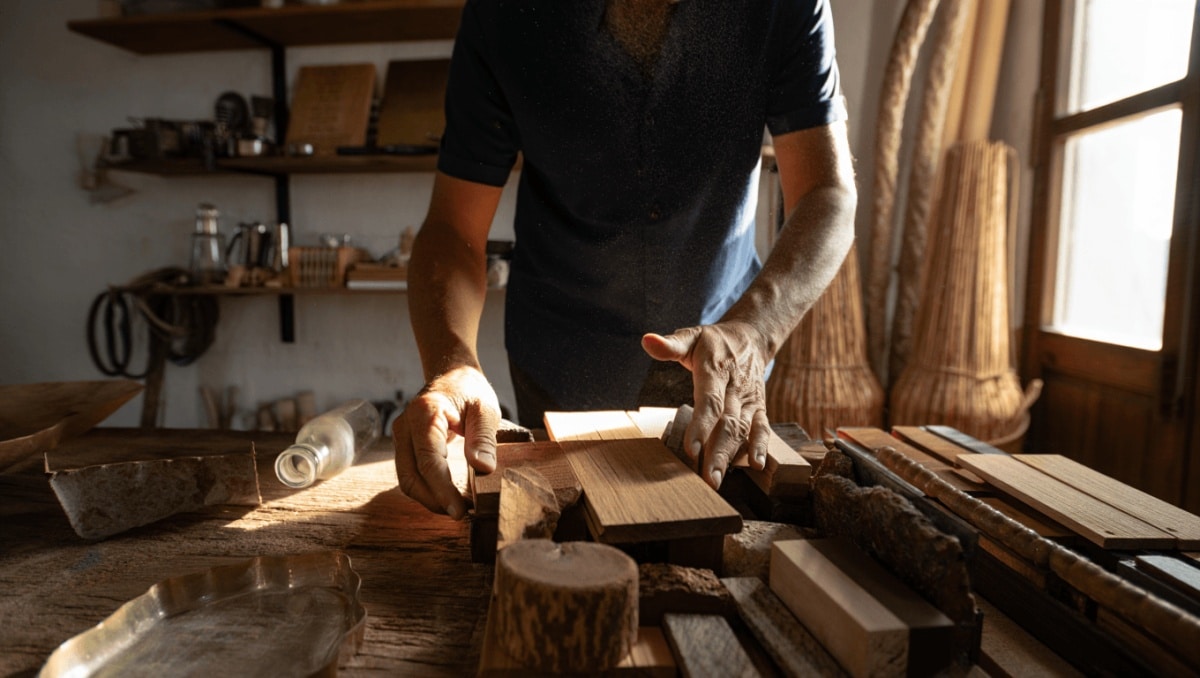 Maison écologique : matières réinventées à Majorque