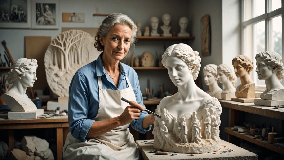 Plongée dans l'univers d'une sculptrice suisse – Isabelle Corthay