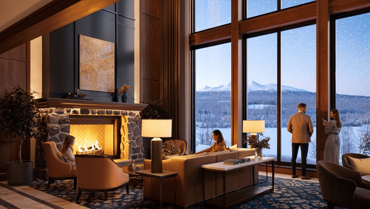 Un hôtel de luxe au Québec à découvrir