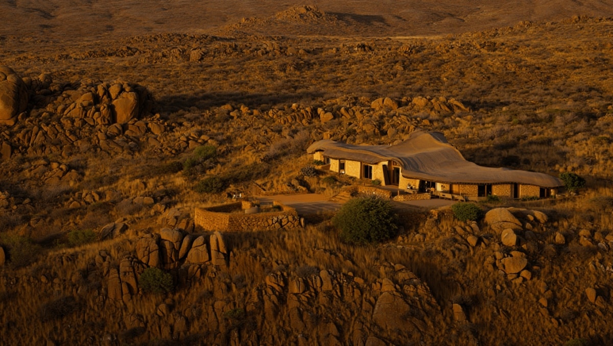 Architecture durable en Afrique du Sud : une maison invisible dans le paysage
