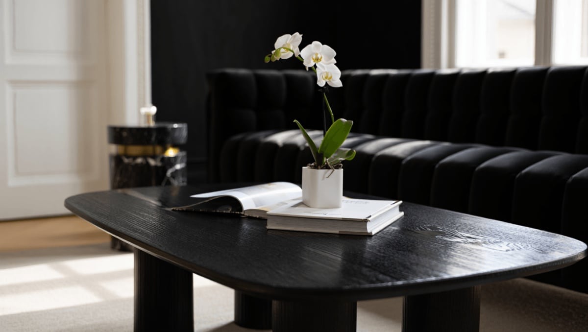 Décoration ébène : la tendance chic et intemporelle qui structure l’espace