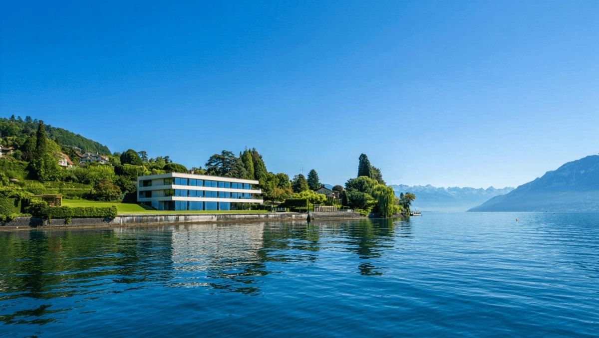 Villa de luxe à Genève : la Villa Cologny face au lac Léman