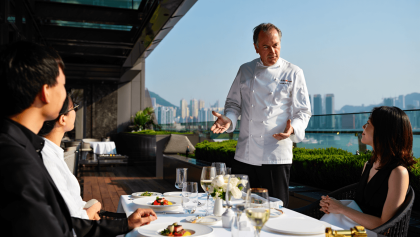Restaurant gastronomique à Hong Kong Boulud