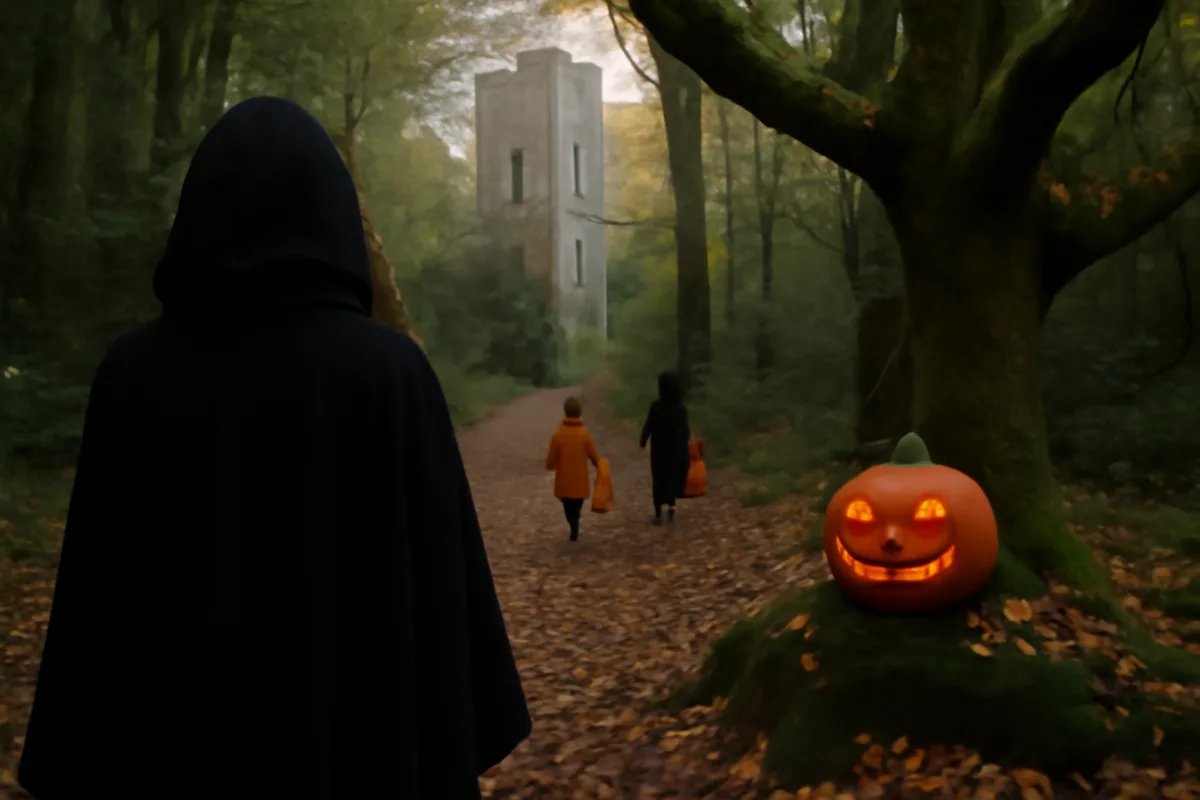 O&ugrave; partir pour un road trip d'Halloween en France &mdash; Tout d&eacute;pend de l&rsquo;ambiance que vous voulez : myst&eacute;rieuse et rurale, historique et gothique, ou festive et familiale. Pour une immersion dans les l&eacute;gendes celtiques, la for&ecirc;t de Broc&eacute;liande et la