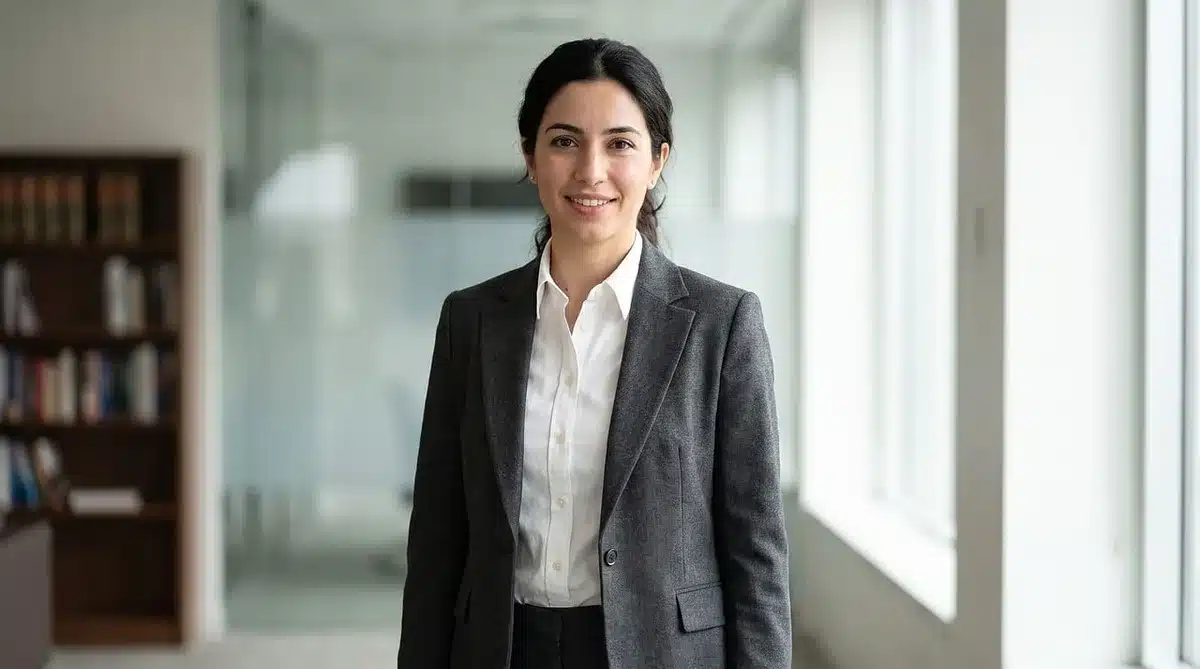 Manager et collaborateur discutant à une table dans un bureau, posture d'écoute