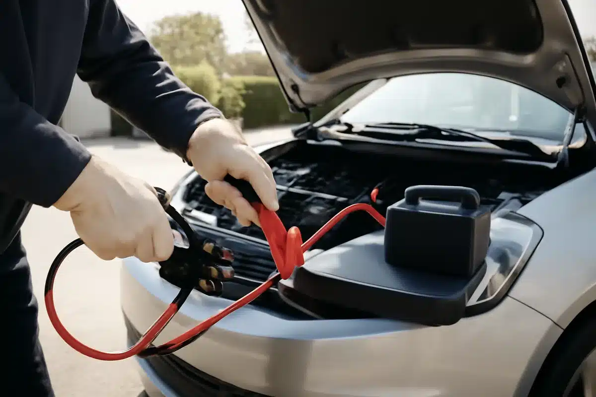 Comment démarrer une Peugeot 208 dont la batterie est à plat en toute sécurité ?