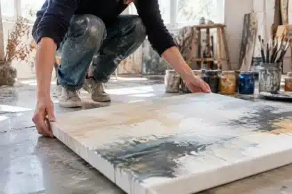 Comment peindre l'abstrait contemporain en toute liberté ?