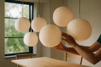 Comment Tom Dixon adoucit la géométrie de ses créations design?